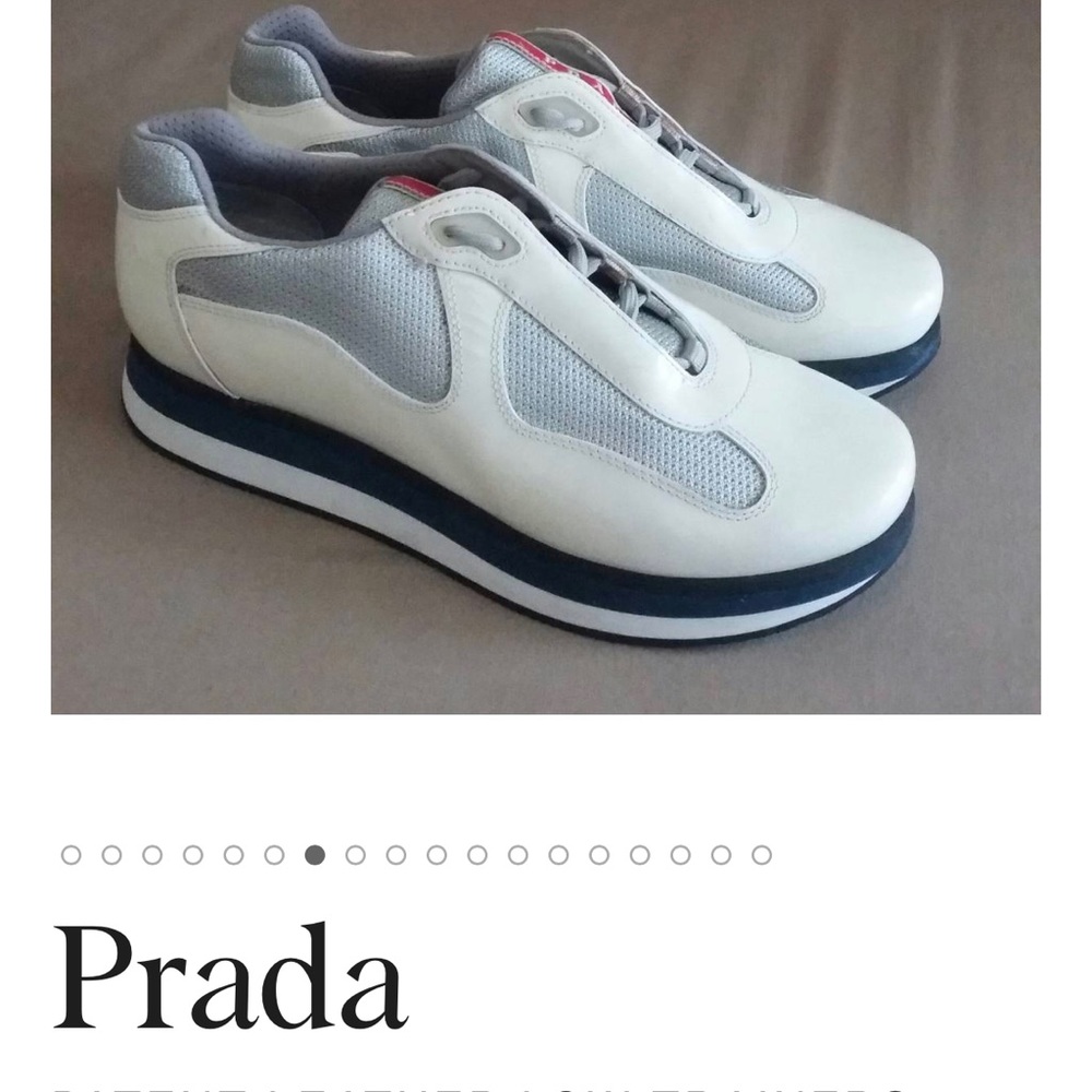 PRADA sneakers used - still in great shape asking $250 originally $1100.00 #8 - Picture 9 of 15